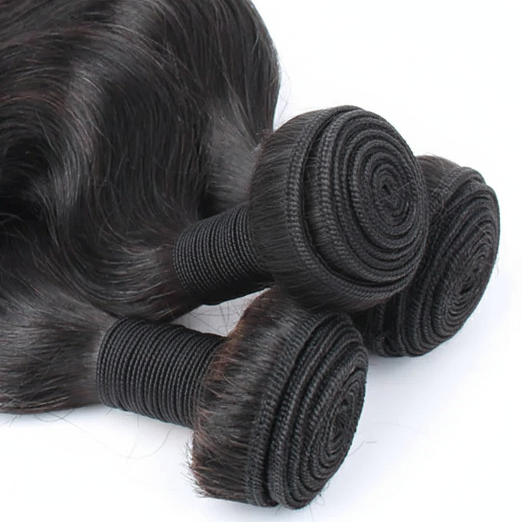 Brazilian Body Wave 100% Human Hair Bundle - 9A Brazilian Body Wave 100% Human Hair Bundle - 9A