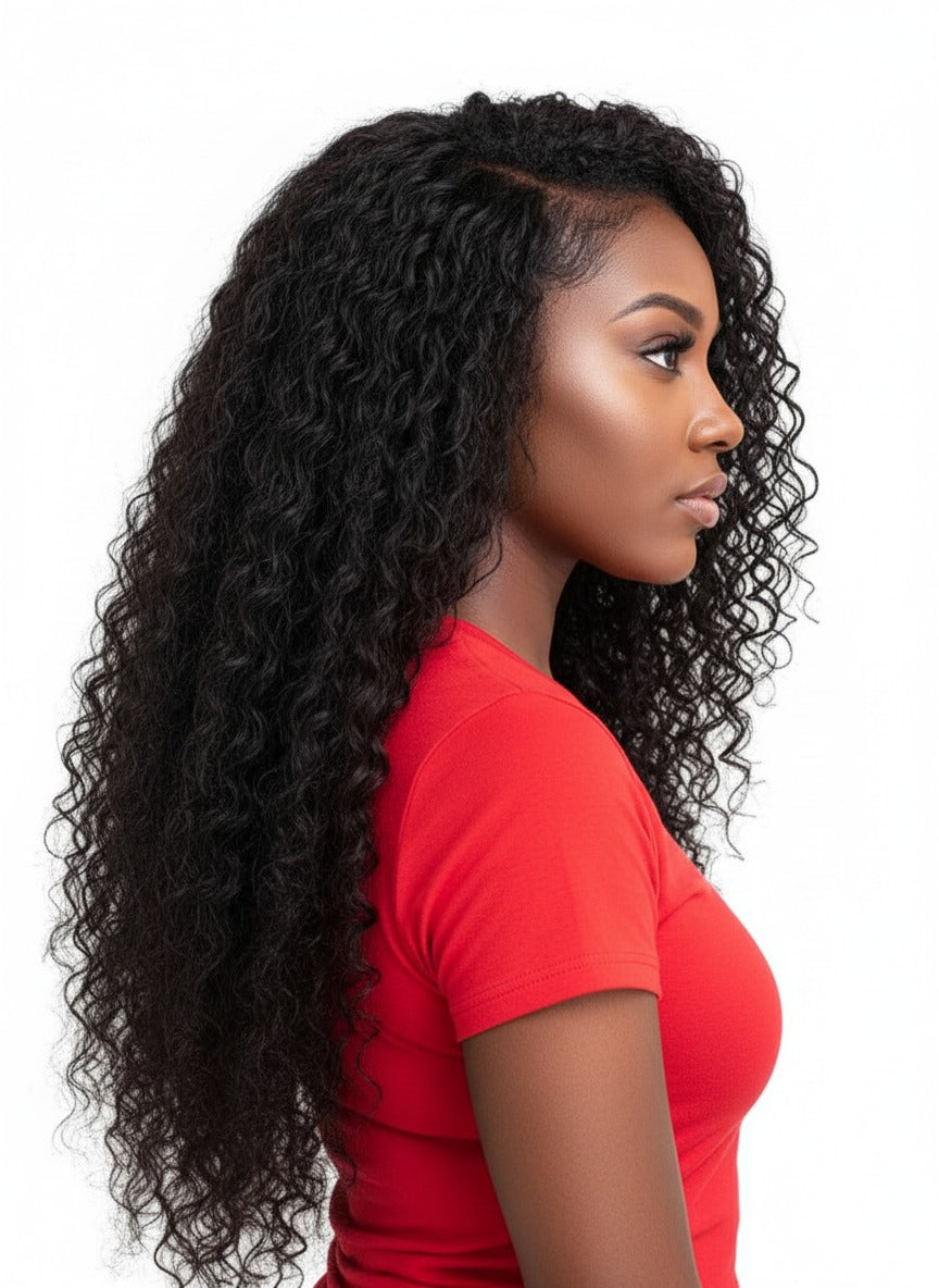 Brazilian Deep Wave 100% Human Hair Bundle - 9A Brazilian Deep Wave 100% Human Hair Bundle - 9A