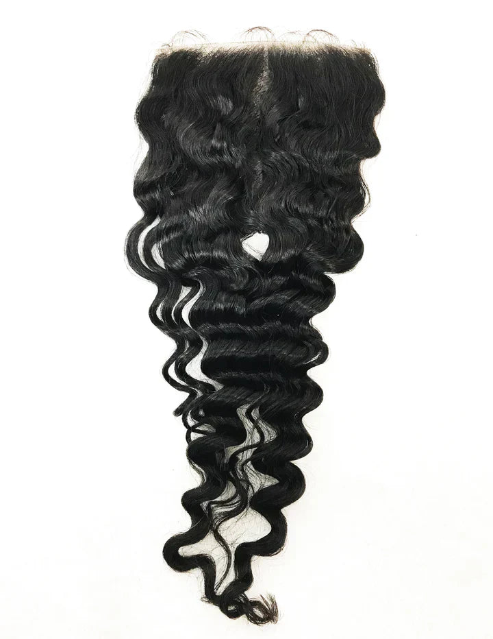 Deep Wave Human Hair Lace Closure 5x5 Deep Wave Human Hair Lace Closure 5x5
