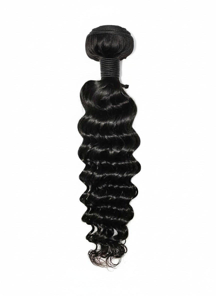 Brazilian Deep Wave 100% Human Hair Bundle - 9A Brazilian Deep Wave 100% Human Hair Bundle - 9A