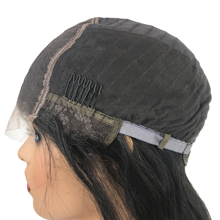 Transparent 8A Malaysian Body Wave Lace Frontal Human Hair Wig Transparent 8A Malaysian Body Wave Lace Frontal Human Hair Wig