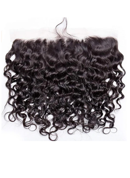 13"x4"Deep Wave Human Hair Lace Frontal