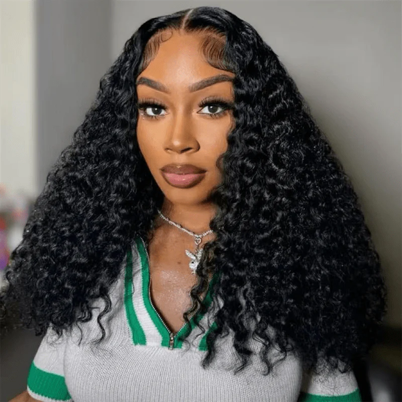 Burmese Curly Wig 13x4 Transparent Lace Front 180% Density Pre-Plucked Virgin Human Hair Burmese Curly Wig 13x4 Transparent Lace Front 180% Density Pre-Plucked Virgin Human Hair