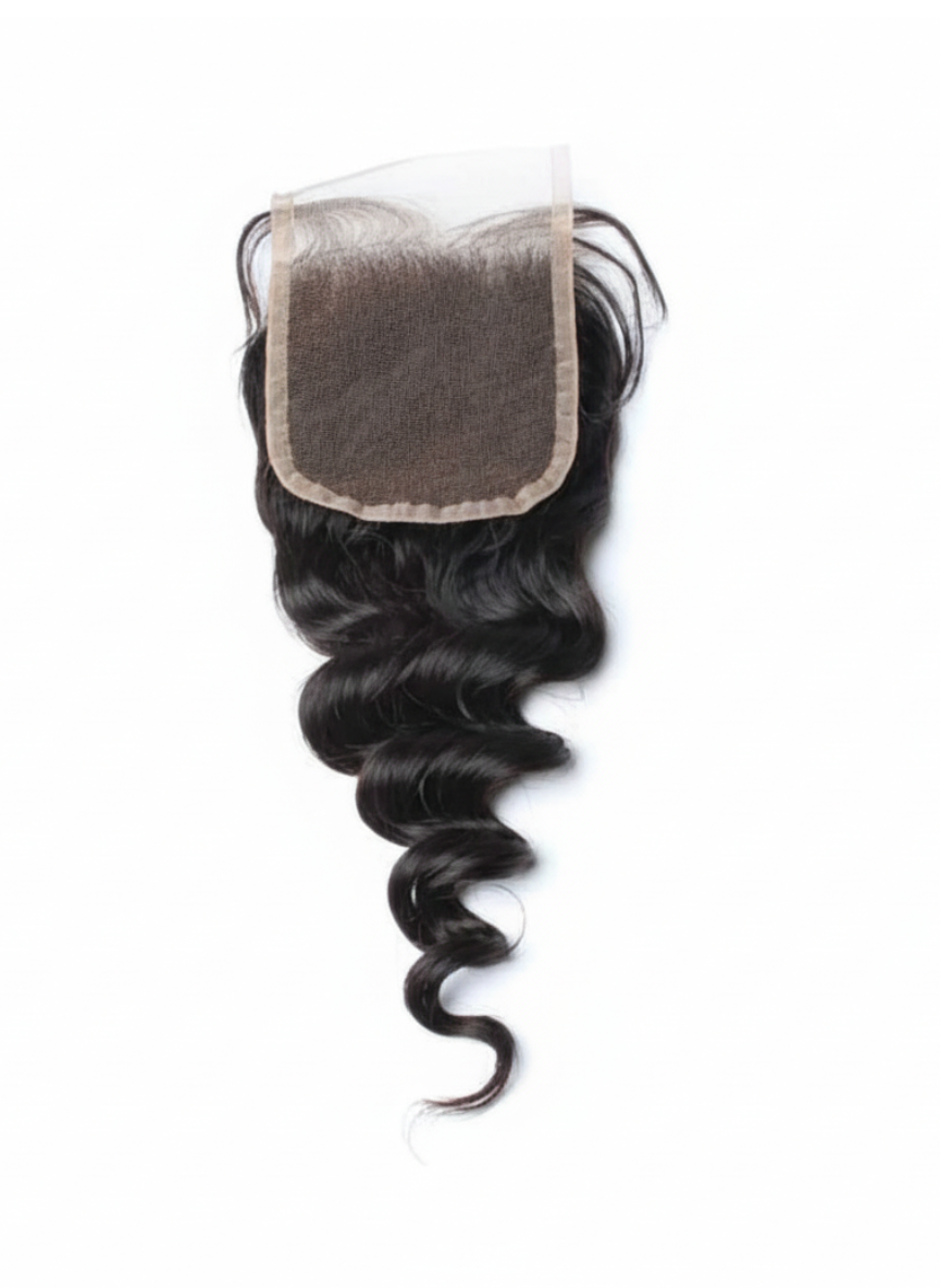 Loose wave Human Hair Lace Closure 5x5 Loose wave Human Hair Lace Closure 5x5
