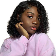 14 inch Short Curly Bob Wig - 13x4 Lace Front
