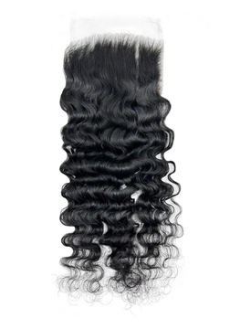 Burmese Curly Lace Closure 4"x4"