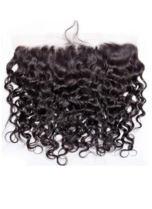 13"x4"Deep Wave Human Hair Lace Frontal