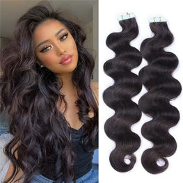 9A Body Wave Tape-In Human Hair Extension